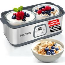Ultimate Probiotic Yogurt Maker with Adjustable Time & Temp Control - Make Trill