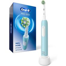Oral-B Pro 1000 Crossaction Electric Toothbrush, Green