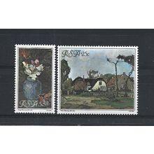 SouthAfrica.Paintings of Pieter Wenning set of 2.Mounted Mint.Sep25