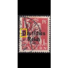 GERMANY REICH [1920] MiNr 0121 PF VI ( O/used ) [01] Plattenfehler