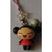 Pucca With Silver Bell Phone Strip