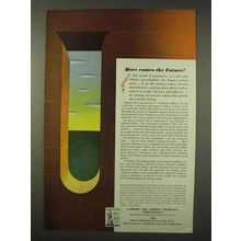 1942 Carbide and Carbon Chemicals Ad - The Future