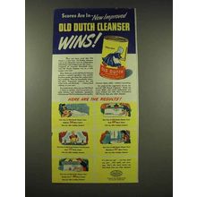 1944 Old Dutch Cleanser Ad - Scores Are In