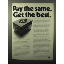 1971 Agfa Agfachrome Film Ad - Get the Best