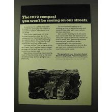 1972 Investor-Owned Electric Light & Power Companies Ad - Compact