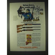 1972 Winchester Ad - Model 101, 1200 and 1400 Shotguns