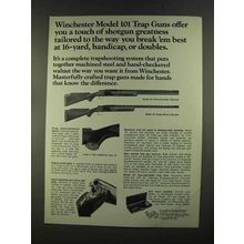 1972 Winchester 101 Over-and-Under, Single Trap Gun Ad