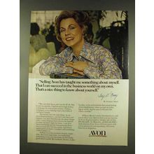 1977 Avon Products Ad - Taught Me About Myself