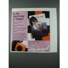 1986 Spiegel Fashion Ad - In The Latest Issue