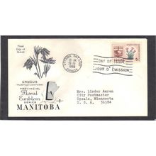 FDC Rose Craft 5c Crocus (Cachet-Typed/A) CV39250