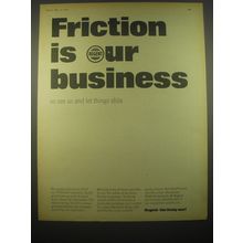 1966 Regent Oil Ad - Friction is our business