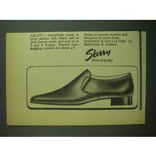 1968 Skerry Ascot Shoes Advertisement - beautifully made in loam aniline calf