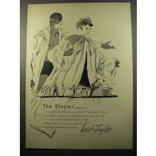 1950 Lord & Taylor Beach Coat Ad - The Blotter