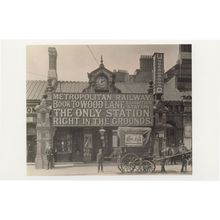 Finchley Road Tube Train Old London Underground Station Postcard