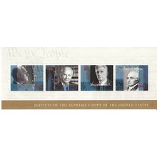 Justices of the Supreme Court Souvenir Sheet of Four 44 Cent Stamps Scott 4422