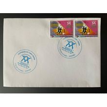 Cabo Verde 2021 Mi. Bl. ? FDC Menos alcool, mais vida 1 Julho 2 val. MNH