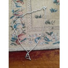 womens silvertone jewelled heart necklace