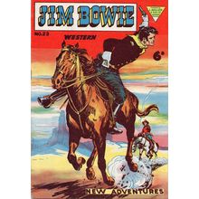 ENGLISH WESTERN - JIM BOWIE NO. 23 (1957)