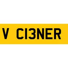 V C13NER private number plates for sale vehicle cleaner valeters no plate