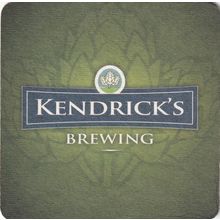 BEER MAT - KENDRICK'S BREWING (RUGBY) - (Cat No 001) - (2015)