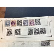 ICOLLECTZONE Guatemala Collection as received mint hinged used (COL553)