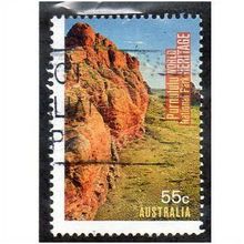 AUS 2010 55c 'WORLD HERITAGE SITES' FINE USED (EBID15176)