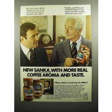 1978 Sanka Instant Coffee Ad - More Real Aroma, Taste