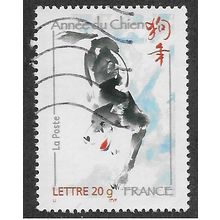 FRA 2006 (53c) 'CHINESE NEW YEAR - DOG' FINE USED (EBID56-964)