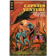 CAPTAIN VENTURE and THE LAND BENEATH THE SEA # 2 ( Gold Key )