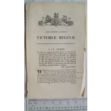 1844 Act of Parliament: unlawful oaths in Ireland