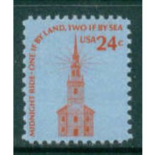 1603 24c Old North Church Fine MNH MA0628