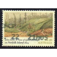 Norfolk Island 2022 Historical Views - Queensborough, John Eyre 1804 $2.20 Used