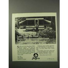 1986 Jayco Fold-Down Camper Ad - Last Time He Was Here