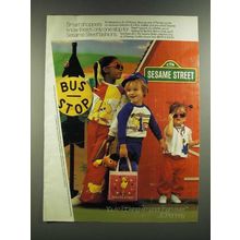 1986 JCPenney Sesame Street Fashion Ad - Smart Shoppers Know