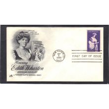 FDC Art Craft 1832 15c Edith Wharton (Cachet-U/A) CV00327