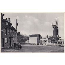 Kings Arms Pub The Old Mill Meopham Kent Antique Postcard