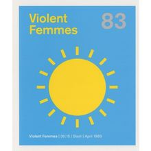 Violent Femmes Debut LP American Punk Folk Rock Band Postcard