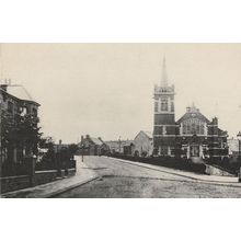 Seven Kings Road Essex in 1900 Postcard
