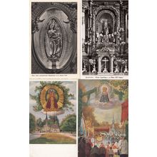 Maria Eich Gnadenkapelle Liebe Frau Madonna 4x German Religious Postcard s