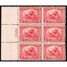 549, Mint NH 2¢ Left Side Plate Block of Six Stamps CV $135 * Stuart Katz