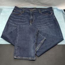 Excellent Lucky Brand Jeans Mens 38x32 Dark Blue Denim 412 Athletic Slim