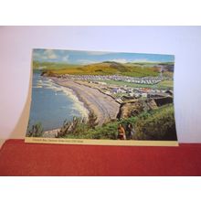 CARAVAN SITES, CLARACH BAY, nr ABERYSTWYTH, CEREDIGION used postcard 1980 pm =