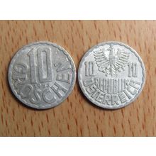 Austria 1953 10 Groschen Coin