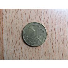 Austria 1977 50 Groschen Coin