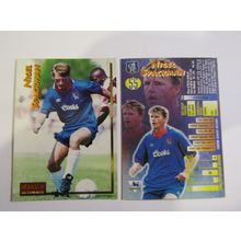 55. Nigel Spackman - Chelsea - Merlin Ultimate P. L 1995/96 Football Card (ef1)