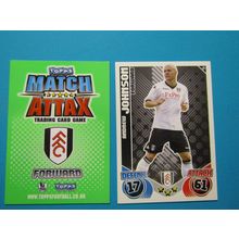 161. Andrew Johnson - Fulham - Match Attax 2010/11 Football Card EF1