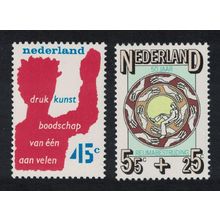 Netherlands Anniversaries 2v 1976 MNH SG#1250-1251