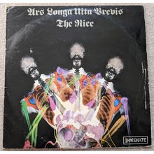THE NICE Urs Longa Vita Brevis LP vinyl record 1968 Immediate 1st UK 1960s ROCK