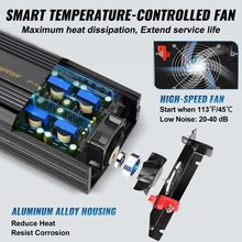 VEVOR Pure Sine Wave Inverter 3500 Watt Power Inverter, DC 12V to AC 120V Car In