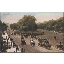 Rotten Row, London, c.1905 - Hildesheimer Postcard